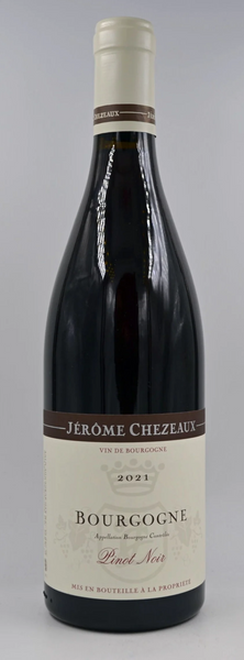 2021 Jerome Chezeaux Bourgogne Cote d'Or Pinot Noir, Burgundy, France