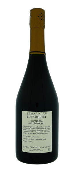 2012 Egly Ouriet Champagne Grand Cru Extra Brut Millésime